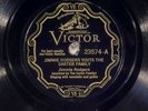 78 RPM -- Jimmie Rodgers (visits The Carter Family), Victor 23574, E  Country
