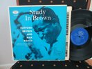 CLIFFORD BROWN AND MAX ROACH - STUDY IN BROWN MERCURY EMARCY LP DG MG-36037 MONO