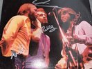 Bee Gees Hand Signed Autographed “Live” LP Record Album Vinyl w/COA