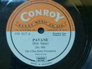 Conroy BM 317 10'' vinyl 78 library Pavane Eric Siday the ultrasonic perception