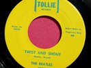 THE BEATLES - Twist and Shout - clean 45 rpm - Tollie 9001 - blue brackets label