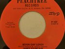 JAMES FOUNTAIN - Seven Day Lover - PEACHTREE - Early 70's NORTHERN SOUL -70's RE