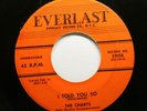 CHARTS Doo Wop 45rpm All Because of Love b/w I Told You So HEAR