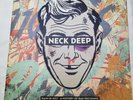 Neck Deep Rain in July/A History of Bad Decisions Orange/Green Vinyl LP EX Rare