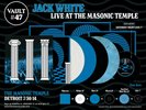 Jack White Live At Masonic Temple 4 LPs Third Man Records Vault 47 NEW UNOPENED