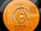ELVIS PRESLEY POLK SALAD ANNIE ORANGE RCA DEMO NICE COPY VG+++ COND