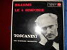 ARTURO TOSCANINI NBC SYMPHONY ORCHESTRA BRAHMS 3 LP'S RCA VICTOR LMD 6108(3)