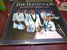 THE FLAMINGOS FLAMINGO SERENADE LP SIGNED AUTOGRAPHED BY 4 MEMBERS COA NO VINYL