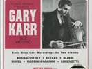 Gary Karr, Bass Virtuoso 200g 2LP from the Michael Hobson Archives