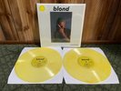 FRANK OCEAN Blond 2 LP YELLOW VINYL New Rare Blonde Channel Orange Record
