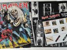 IRON MAIDEN - The Number of the Beast + Fan Club Merch Sheet  LP 1982