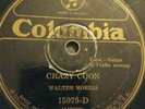 WALTER MORRIS COLUMBIA 15079 Rare Country CRAZY COON / BETSEY BROWN 78 RPM
