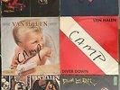 LOT: 6 LOW-GRADE VAN HALEN LPs G-/G S/T VH II 2 1984 DIVER DOWN WARNING LEE ROTH