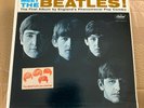 THE BEATLES MEET THE BEATLES 1964 CAPITOL PROMO MEDIA COPY WITH RED INK STAMPING