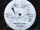 Diamond Head Shoot Out The Lights Signed by the band 7