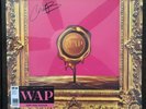 Cardi B and Megan Thee Stallion WAP Signed Pink Wax Drip Vinyl Record 12