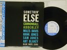 CANNONBALL ADDERLEY SOMETHIN' ELSE BLUE NOTE BN-1595 Japan OBI VINYL LP