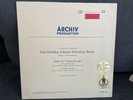 Rare Archiv Red Stereo 2LP 198186/198187 Bach/Fournier 'Cello Suites 1-4' NM/NM-