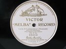 78rpm NELLIE MELBA sings LUCIA DI LAMMERMOOR - VICTOR MELBA RECORD 95013