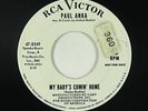 Northern Soul 45 - Paul Anka - My Baby's Comin' Home - RCA Victor - VG+ mp3
