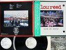 LOU REED LIVE IN ITALY RCA RPL-3046,7 Japan OBI PROMO VINYL 2LP