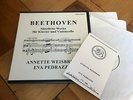 EVA PEDRAZZI WEISBROD BEETHOVEN COMPLETE CELLO 4 LP BOX MIRECOURT SIGNED 177/300