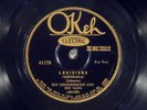 78 RPM -- Bix Beiderbecke and His Gang, Okeh 41173, EE- Jazz