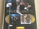 David Garrett Gold Award Encore + Virtuoso - goldene Schallplatte - Musikpreis