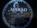 Laurel Watson 78rpm Single 10-inch Apollo Records #375 Kangaroo Blues