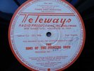 16-inch Transcription Sons Of The Pioneers Show - Teleways Program 125 & 126