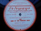 16-inch Transcription Sons Of The Pioneers Show - Teleways Program 111 & 112
