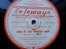 16-inch Transcription Sons Of The Pioneers Show - Teleways Program 667 & 668