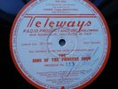 16-inch Transcription Sons Of The Pioneers Show - Teleways Program 113 & 114
