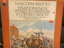 MALCOLM ARNOLD: SYMPHONY NO.5-PETERLOO-4 CORNISH OVERTURE/EMI ASD 2878-SEALED LP