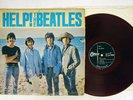 RED WAX CENTER LABEL LONG PLAY THE BEATLES HELP JAPAN ONLY LP 1965 OP-7387 VINYL