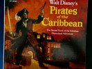 Disneyland Lp Vinyl Record Pirates of the Caribbean Soundtrack w/Color Book