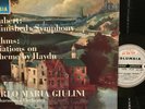 SAX 2424 ED1 LP SCHUBERT - BRAHMS -GIULINI - Vinyl LP Factory Sample Promo B/S