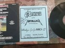 IRON MAIDEN WOMEN IN UNIFORM 1980 VINYL EP BY RON MCGOVNEY w/ METALLICA FLYER