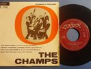 THE CHAMPS TOO MUCH TEQUILA+3 EP+PS LONDON ITALY US ROCK'N'ROLL INSTRUMENTAL