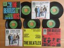 4 Singles   1 EP    THE  BEATLES    ohne Originalcover