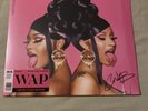 Cardi B Wap Vinyl Clear Megan Thee Stallion Meg