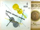 DECCA GOLD 1951 HEIFETZ CONCERT ENCORES Tchaikovsky Schumann BAY DL-8521 NM-