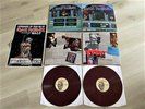 IRON MAIDEN - SOMEWHERE ON TOUR 1986 2LP (BROWN MARBLED) + OIS / POSTER   SLAYER