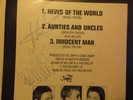 THE JAM  7 SLEEVE RARE HAND SIGNED PAUL WELLER  rick buckler HAND SIGNED news of