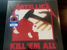 Metallica Kill Em All Walmart Exclusive Fire Engine Red Vinyl Lp *NEW **OOP