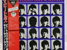 BEATLES / A HARD DAYS NIGHT JAPAN ISSUE LP RED WAX MONO W/OBI, INSERT