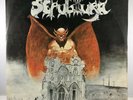 Sepultura Bestial Devastation Overdose Seculo XX Lp Vinyl Brazil 1985 W/ Insert