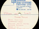 JAMES TAYLOR on Apple —s/t— 1968 lp | UK one-sided test press | ORIG ACETATE