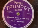 Trumpet 187 Tiny Kennedy EARLY IN THE MORNING 78 rpm E Post War Blues Mississipi