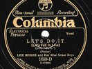 Columbia #1659-D: Lee Morse - 